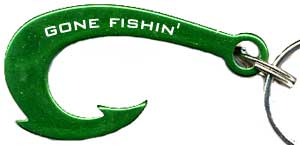 Bison&reg; Fish Hook Bottle Opener