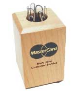 Maple Paper Clip Holder