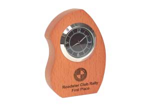 [ Birch Wave Clock - DA820 - $20 ]