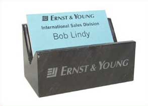 Marble Business Card Holder