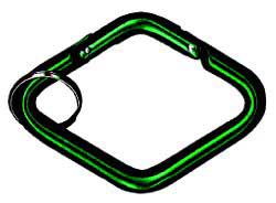 [ Diamond Carabiner - CCDia - Cu ]