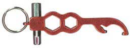 [ Hex Bottle Opener and Tool - B ]