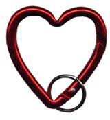 [ Mini Heart Carabiner - CCHrtmi ]