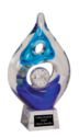 8 1/2" Winner Art Glass Award