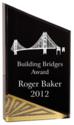 4 x 7" Black Diamonds Peak Acrylic Award 