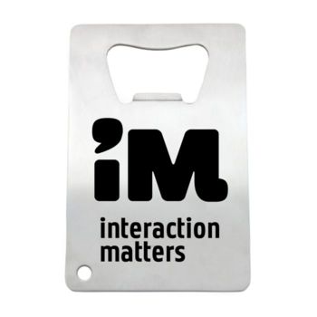 Stainless Steel Credit Card Opener