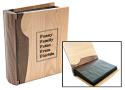 Combo Walnut and Maple Photo Album or Scrapbooks