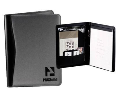 Tech Gray & Leather Portfolio
