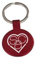 Metal Round Keychain