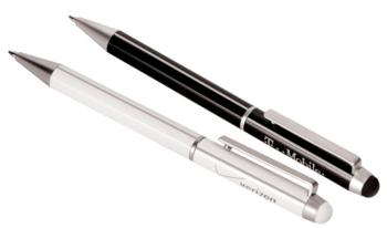 Pin Stripe Ballpoint Pen & Stylus