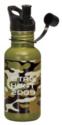 Camo 17oz Sports Bottle with Sipper Lid