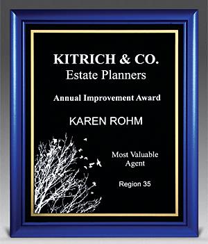 Cobalt Blue Plaque
