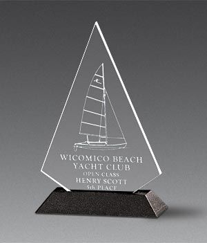 Acrylic Triangle Award