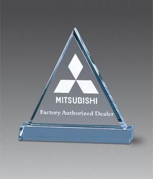 Beveled Triangle Award