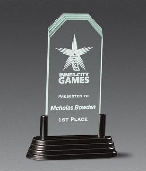 Frosted Corners Acrylic Award