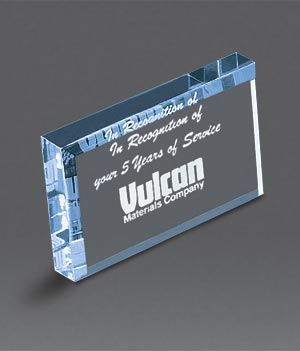 Straight Bevel Paperweights