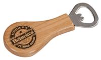 Wood Handled Curved Bottle Opener