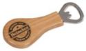 Wood Handled Curved Bottle Opener