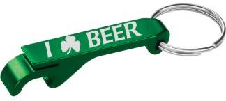I Shamrock Beer Bottle and Can Opener