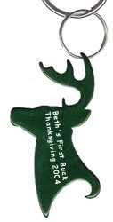 deer buck shaped keychain