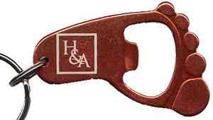 Bison&reg; Foot Bottle Opener