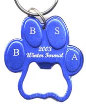 Bison&reg; Paw Print Bottle Opener