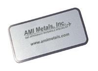 custom metal business card silver