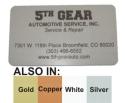 Custom Metal Business Cards