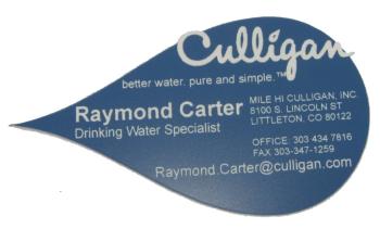 Custom Shaped Plastic Business Cards