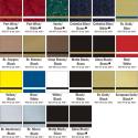 custom plastic business cards colors