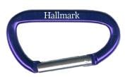 flat carabiner keychain