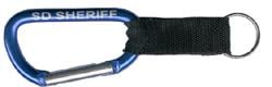Carabiner with web fob