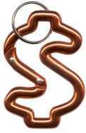 Dollar Sign Carabiner