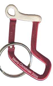 Bison&reg; Christmas Stocking Carabiner - CLEARANCE SALE!