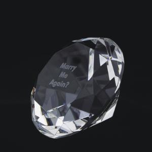 Diamond Crystal Paperweight