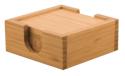 personalized coasters in bamboo