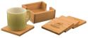 Bamboo 4 Coaster Set