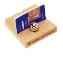 Business Card Holder with 2 Silver Balls: Business Card Holders