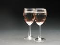 8.5oz Wine Glasses and 6.5oz Champagne Flutes