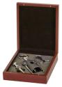 personalized wooden wine tool gift sets