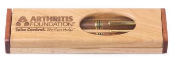 Presentation Pen Box with Window Double