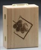 personalized wooden wine boxes
