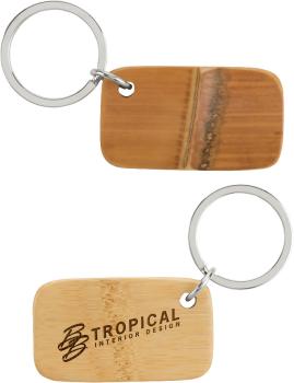 Bamboo Keychains - CLEARANCE SALE!