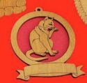 Cleaning Cat Ornament