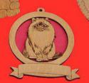 Himalayan Cat Ornament