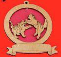 Kittens at Play Ornament