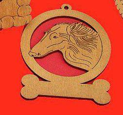 Borzoi Dog Ornament