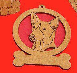 Canaan Dog Ornament