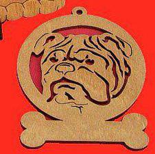 English Bull Dog Ornament