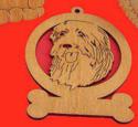 English Sheep  Dog Ornament